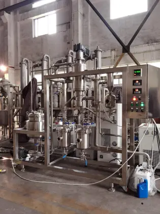 Continuous Molecular Distillation Systems