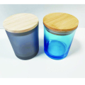 Kolorowy mody GREAD Glass Cup &amp; Bamboo Lid