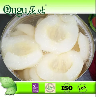 Canned snow pears