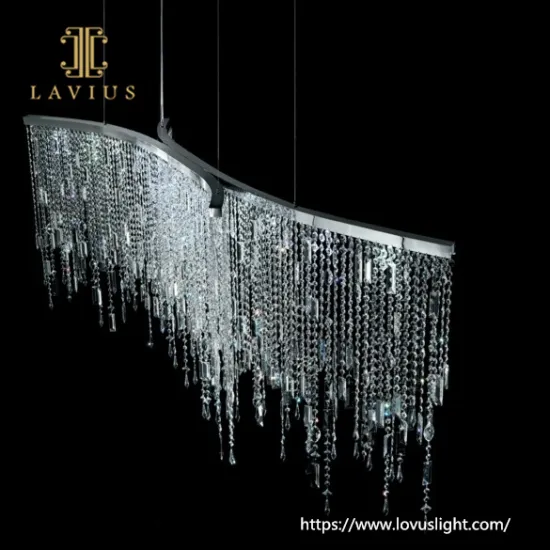 Large high luxury beaded crystal chandelier Large project fashion chandelier Hotel lobby crystal chandelier