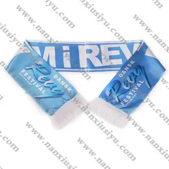 fan scarf/polyester fan scarf/soccer scarf//football scarf/club scarf