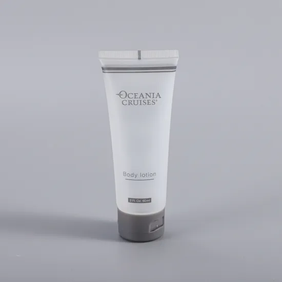 Clear Biodegradable Cosmetic Tube with Flip Cap