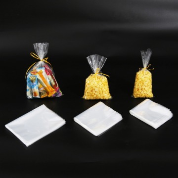 Plastic Clear Side Sealed Food Bags