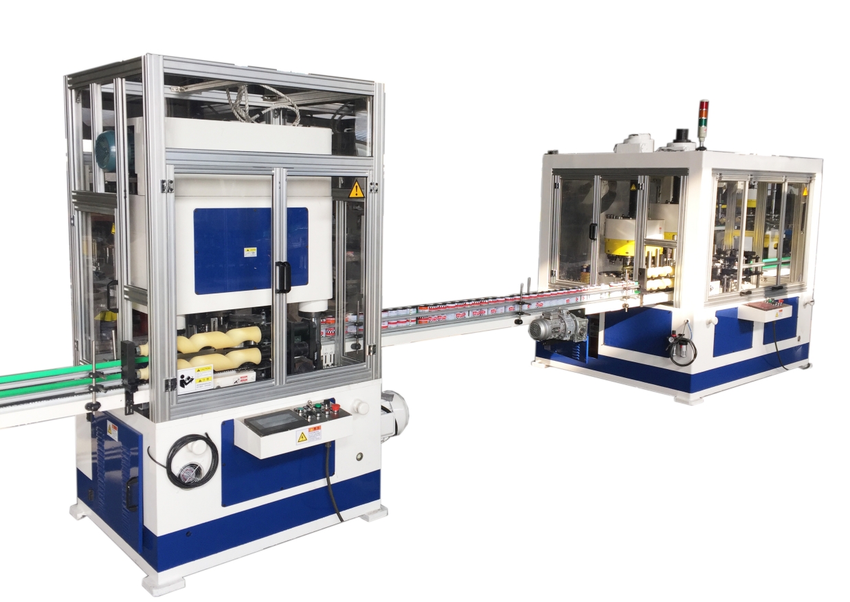 Offer 3 Piece New Automatic Aerosol Can Machine High Speed From China