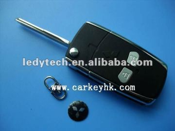 Hot sale Mitsubishi 2 buttons flip modified remote key blank