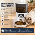 Automatic Stainless Steel Pet Feeder Smart Programmable Battery Operated Food Dispenser Large Capacity Waterproof Cat Dog