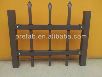 Palisade for garden-Color:brown