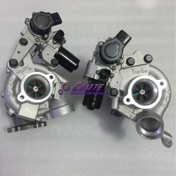 Twin Turbocharger Kit for Toyota Land Cruiser 1VD-FTV 1VD Engine (2 Pcs)
