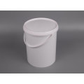 Cubo de plástico de lata recta de 5 litros
