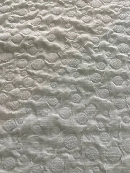 embossed cotton nylon fabric for summer