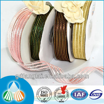 colorful attractive decorative grosgrain ribbon for packing and decoration