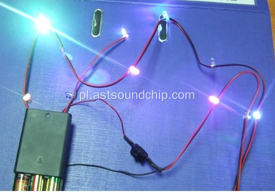Migający sznurek LED, Migający sznurek LED, Migająca dioda LED do metki z ceną