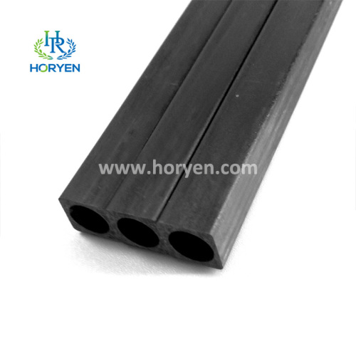 Benutzerdefinierte Hohlpulstusion Kohlefaserquadrat -Profile Rohr