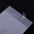 frosted plastic clothing bag