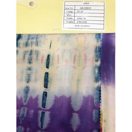 Hot Wholesale Tie Dyed Rayon Knitting Fabric