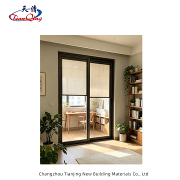 Elegant black frame glass for modern home
