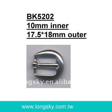 (BK5202/10mm) fashion small metal buckles for jackets and coats