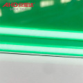 4x8 3-слойный сэндвич-лист HDPE, зеленый