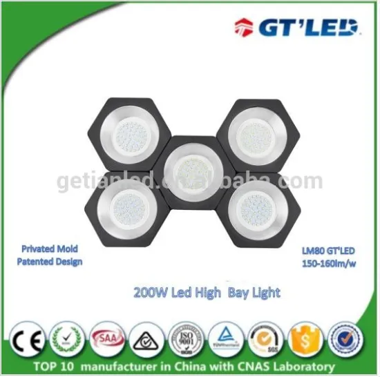 Patented Design Modular UFO Led High Bay Light 200W