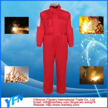 OEM Custom Fire Retardant Work Clothes Flame Retardant Workwear