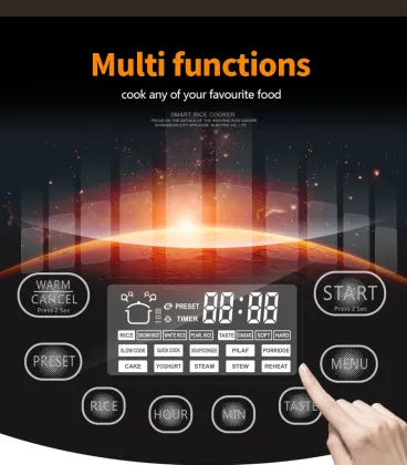 2023 Professional 220V Multi Cooker Rota Multicooker Deluxe Rice Cooker & Cuiseur Riz