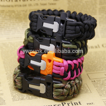 fire maker outdoor survival bracelet