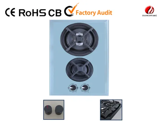 built in 2 burner gas stove for sale