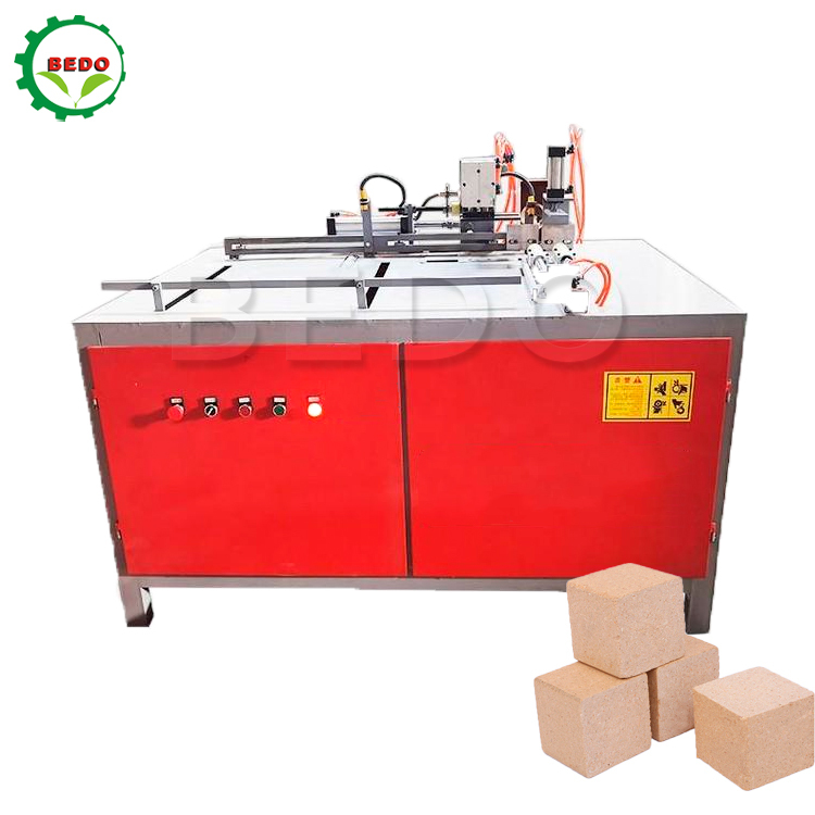 400mm Blade Sawdust Block Making Press Machine - Wood Pallet Leg Cutting