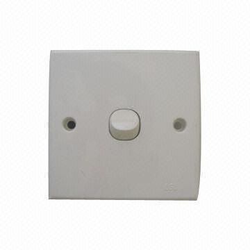 British Type Switch, Made of ABS/PC/Copper/Iron with 250V Rated Voltage