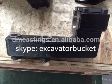 Casting bracket with machining