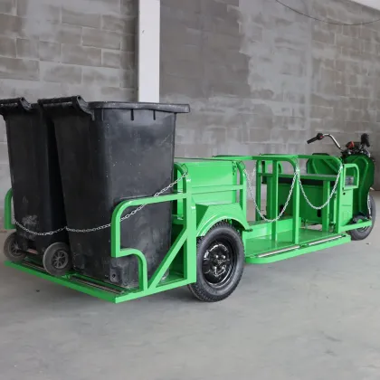 electric garbage truck electric three-wheeled garbage truck