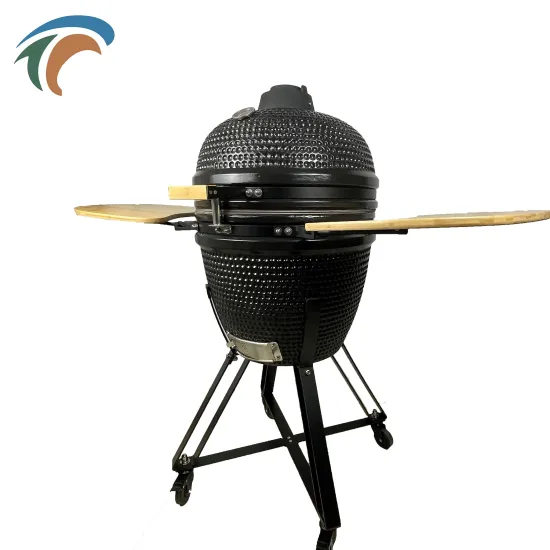 22 Inch Outdoor Big Size Professional Manufacturer Of Brilliant Quality Kitchen Restaurant Charcoal Ceramic Grill Smoker
