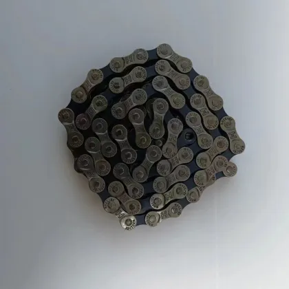 Speed MTB Chain and Road Bicycle Chain Set: 116-126 Links for 8, 9, 10, 11, 12 Speeds in Silver and Gold