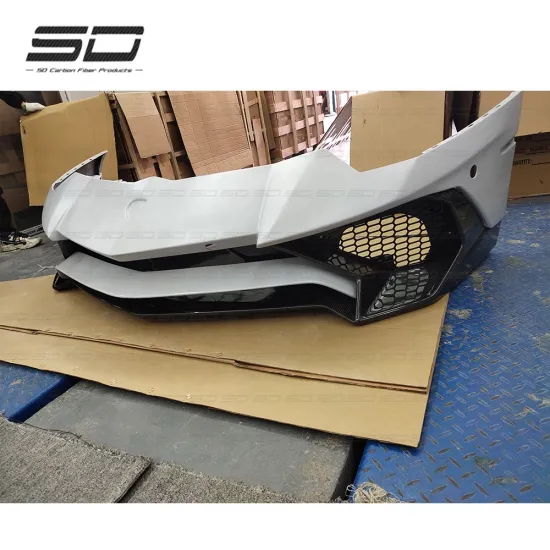 High Quality Dry Carbon Fiber Front Bumper Lip for Lamborghini Aventador LP700 LP720 LP750 SV