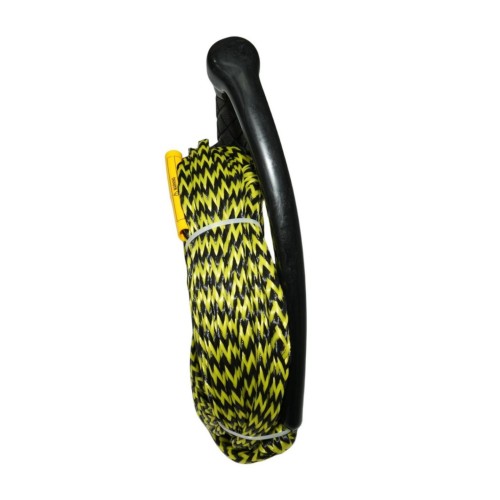 Hooking up a water ski rope