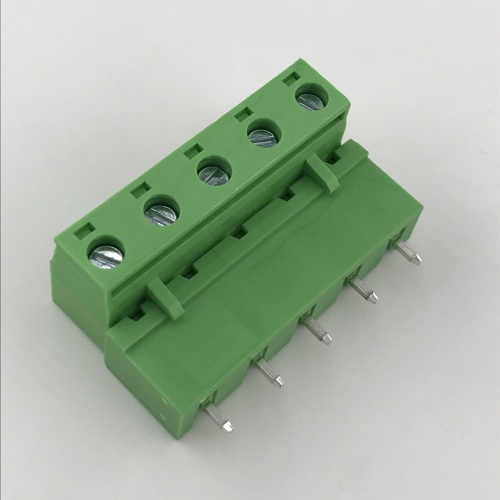 5 poles 7.62 pitch straight pluggable terminal block