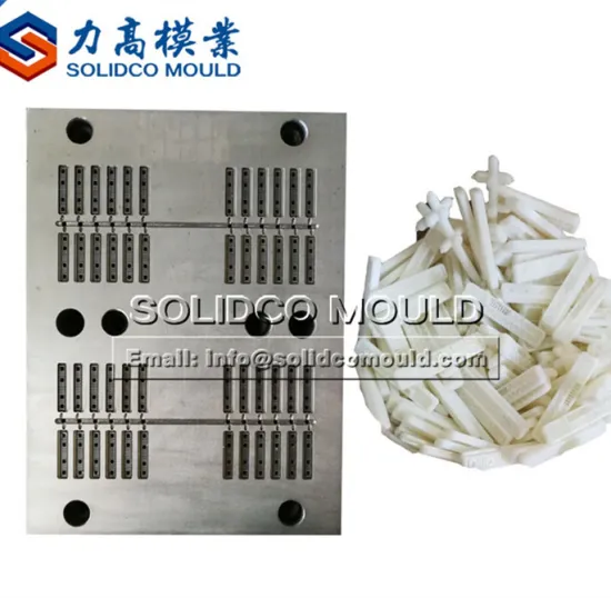 plastic irrigation inline flat dripper emitter mould maker