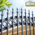 Galvanizada Corrente de Ferro Tubular de Ferro Tubular Cerca de Jardim