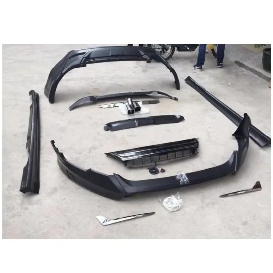 Front and Rear Bumper Body Kit Lip for HARRIER 2014-2017 Car Exterior Accessories