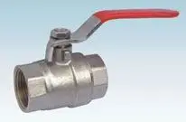 Brass Ball Valve With Nickle Plated 