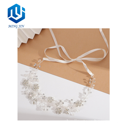 Fashion Hair Jewelry, Brass Crystal Hair Jewelry,