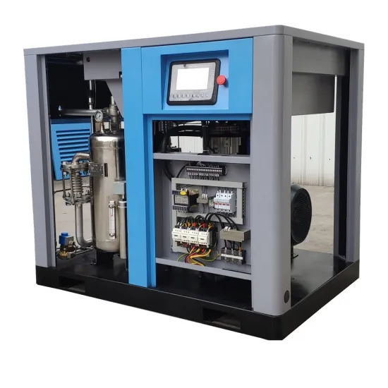 Oil-free water lubricated screw compressor