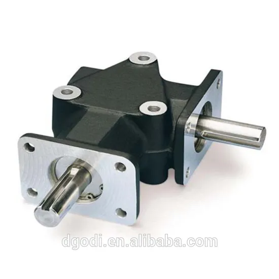 High quality two-way right angle gear box, toy motor gear box, worm gear box