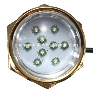 Boat accessories Underwater led drain plug boat light single color and RGB color available
