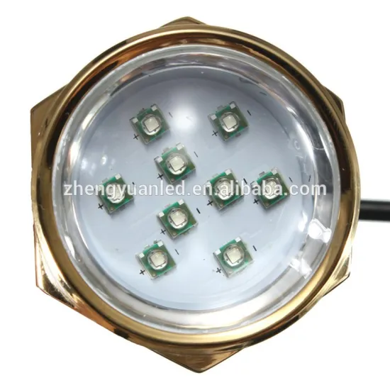 Boat accessories Underwater led drain plug boat light single color and RGB color available