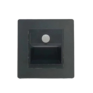 ON OFF Human Body Motion Sensor Four Color LED Wall Lights for Stairs and Hallways