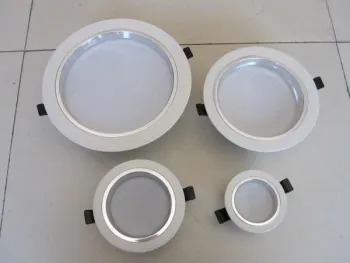 6 Inches 15w Led Recessed Downlights With Warm | Cool White , Spain Style