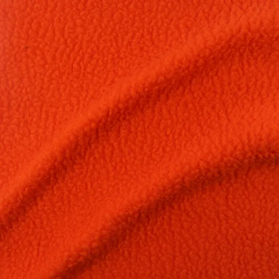 Hot Selling 100% Polyester Soft Handfeeling Plain Durable Berber Fleece For Coat and Jackect