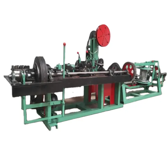 Automatic Single and Double Strand Twisting Anti-Climbing Barbed Wire Fence Machine