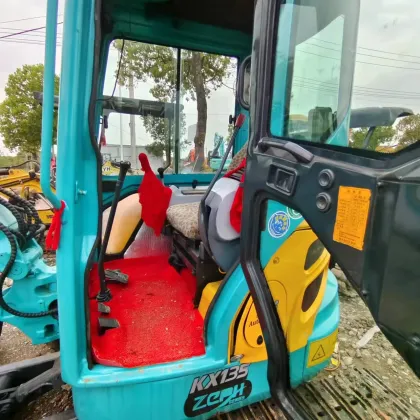 Low Price High Quality Used Kubota KX135 Excavator Ninety Percent New